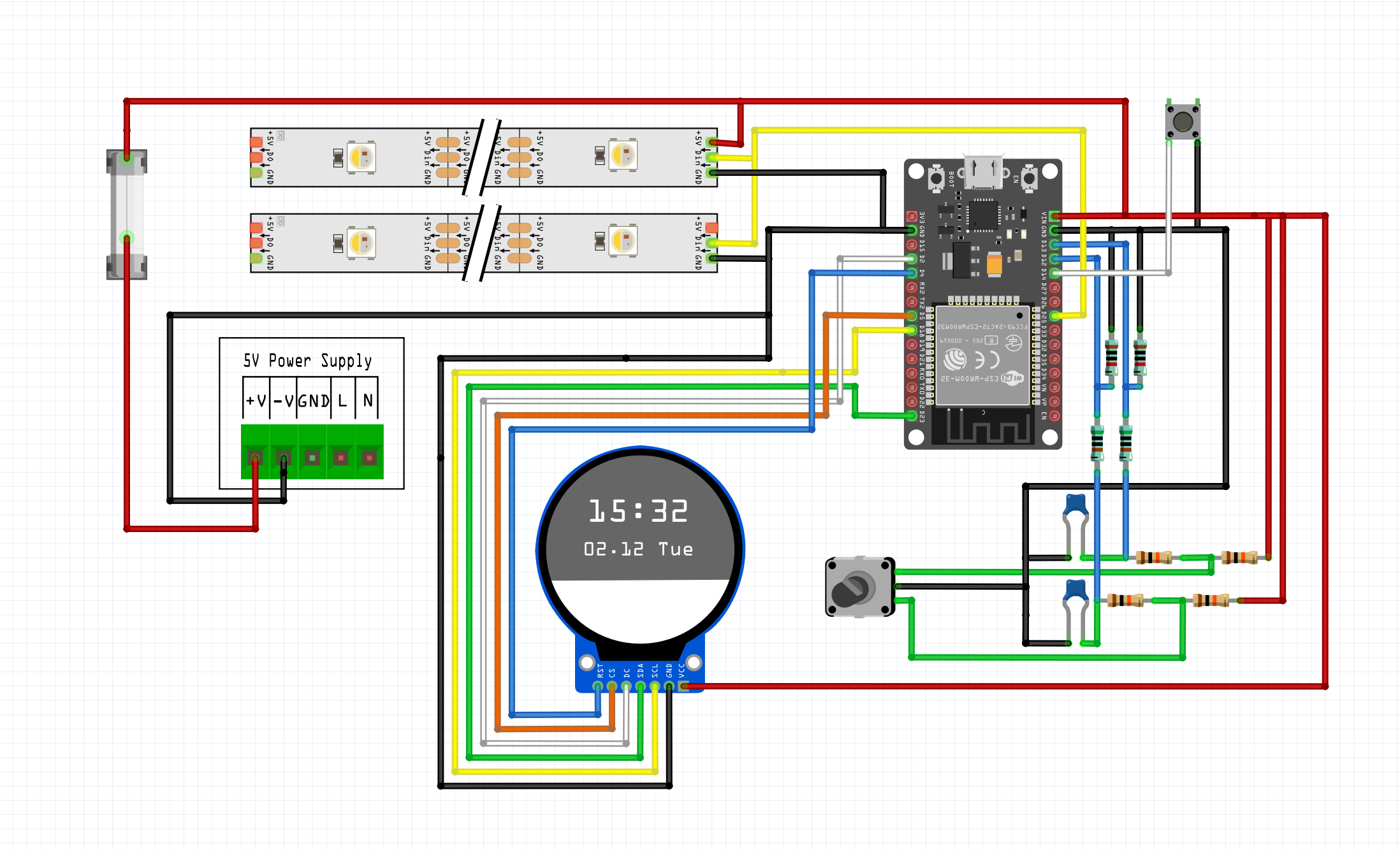 LED Lamp Schematic